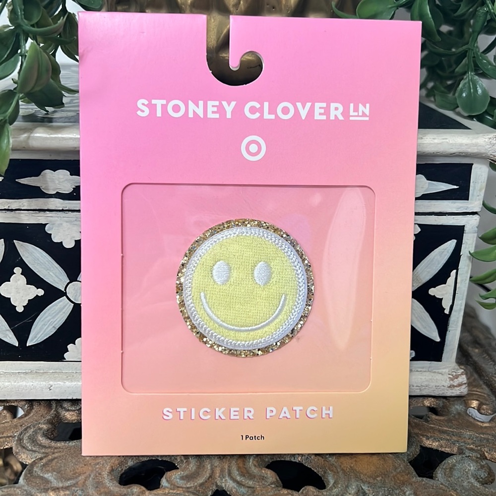 Stoney Clover Lane x Target Smiley Sticker Patch NWT